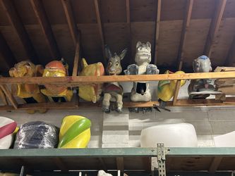 Fiberglass Kiddie Ride Tops