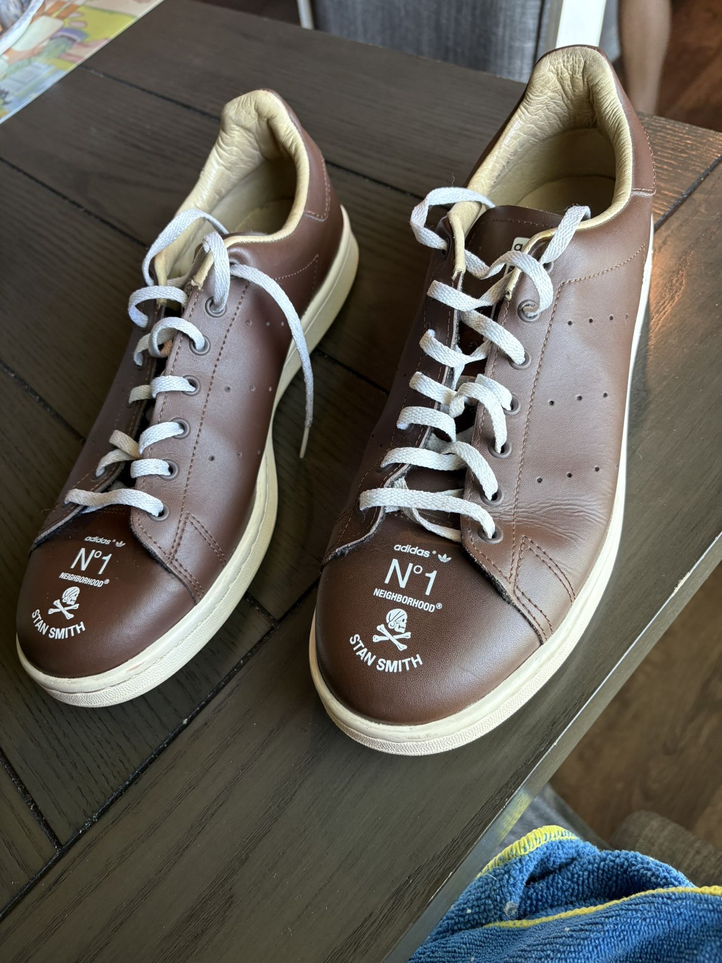 Adidas Stan Smith X NBHD Neighborhood Brown Size 11 M22698