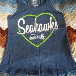 Girls 5T Seattle Seahawks Tank Top