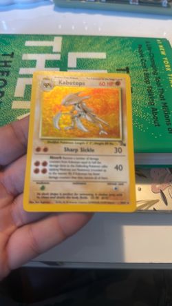 Kabutops Holo Pokémon Trading Card