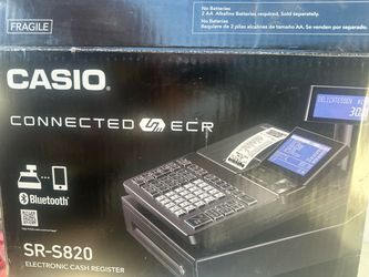 Casio SR-S820 Electronic Cash Register
