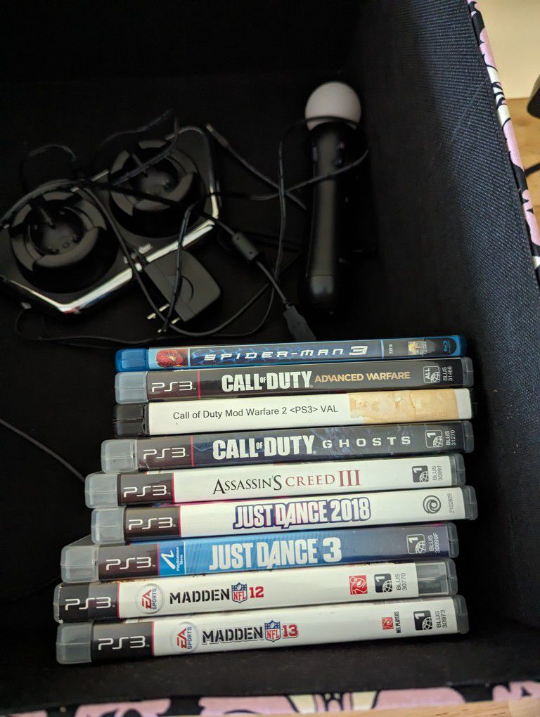 PS3 Games Gear Call Of Duty, Just Dance, Etc