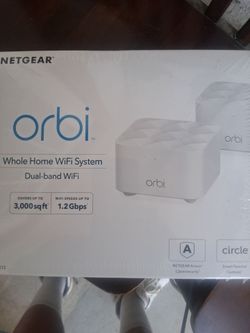 Orbi whole home wifi system dual- band