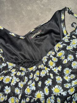 Daisy Print Sun Dress Sz L