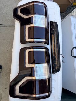 Smoked  tail lights