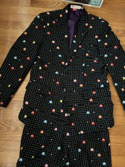 Opposuits Pac-Man Jacket and Pant Suit - Size 38 