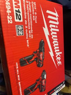 milwaukee m12 combo 2 tool kit