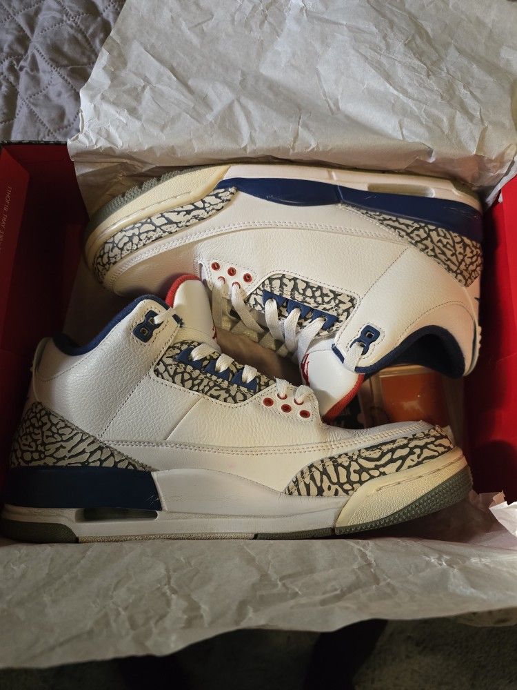 Jordan True Blue 3s (2016)