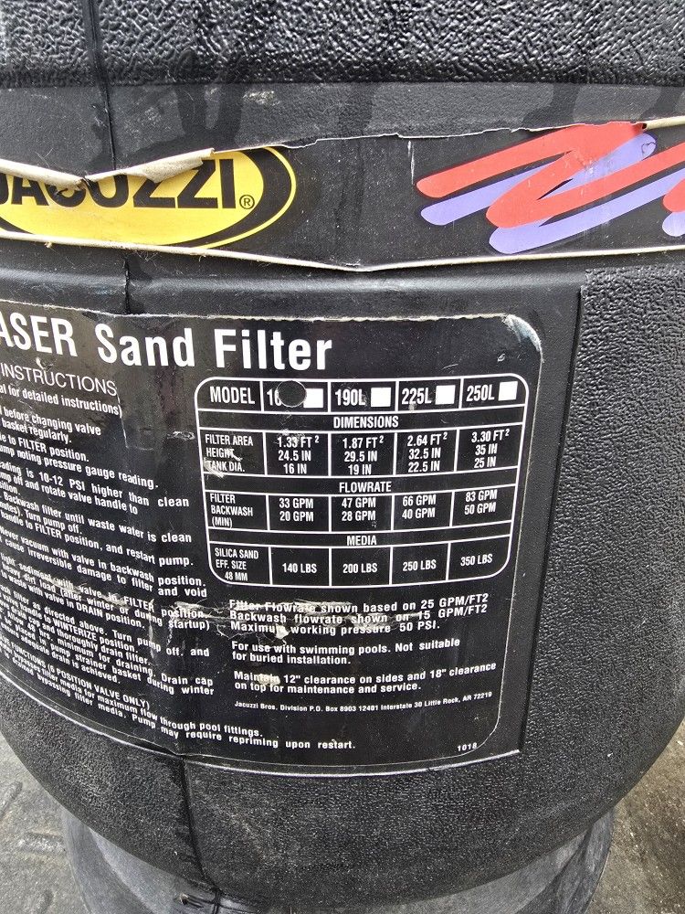 Sand Filter