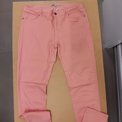 Women's Iris Jeans Pink skinny jeans Size 15 
