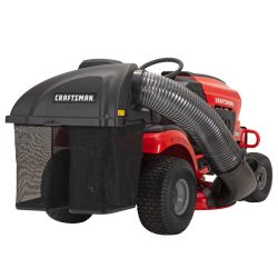 46" CRAFTSMAN 2-Bag Bagger for 42 and Riding Mower Decks – New