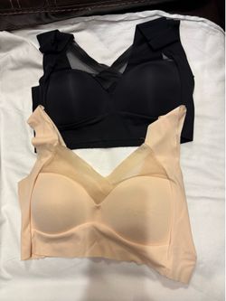 2 bras teens large