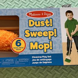 baby toys cleaning play set ！dust！sweep！mop！