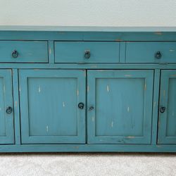 TV Console Cabinet Large With Storage