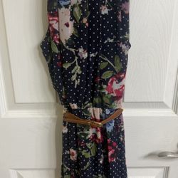 Polka Dot/Flower Dress