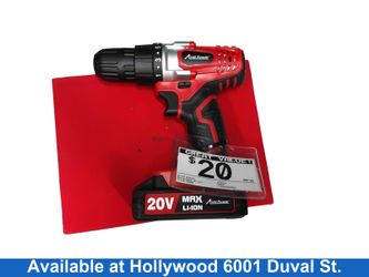 Avid Power Acd316 Red Cordless Standard Drill