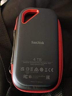 4 TB SanDisk Extreme Pro Portable SSD