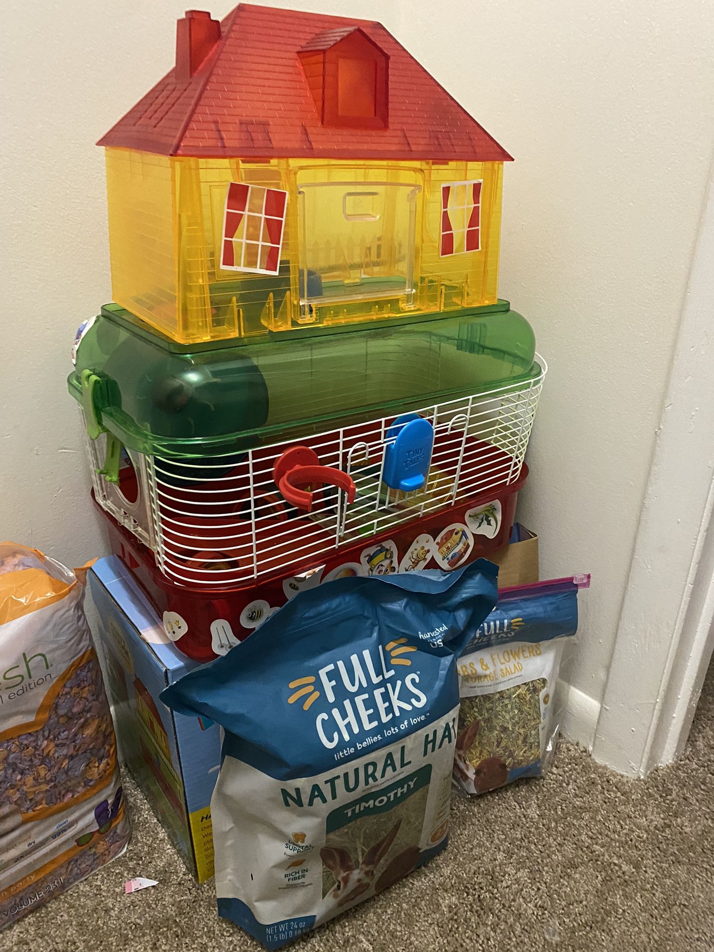 Guinea pig House And accessories