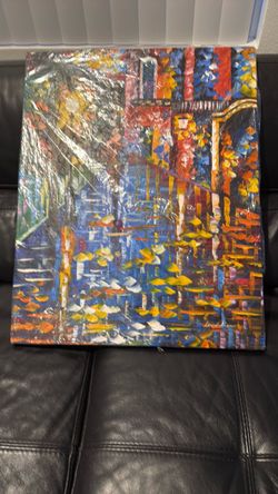 Painting “The Night  Rain’’