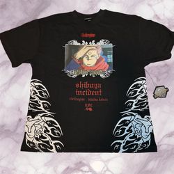 Civil Regime x Jujutsu Kaisen Sukuna Shirt - Size L