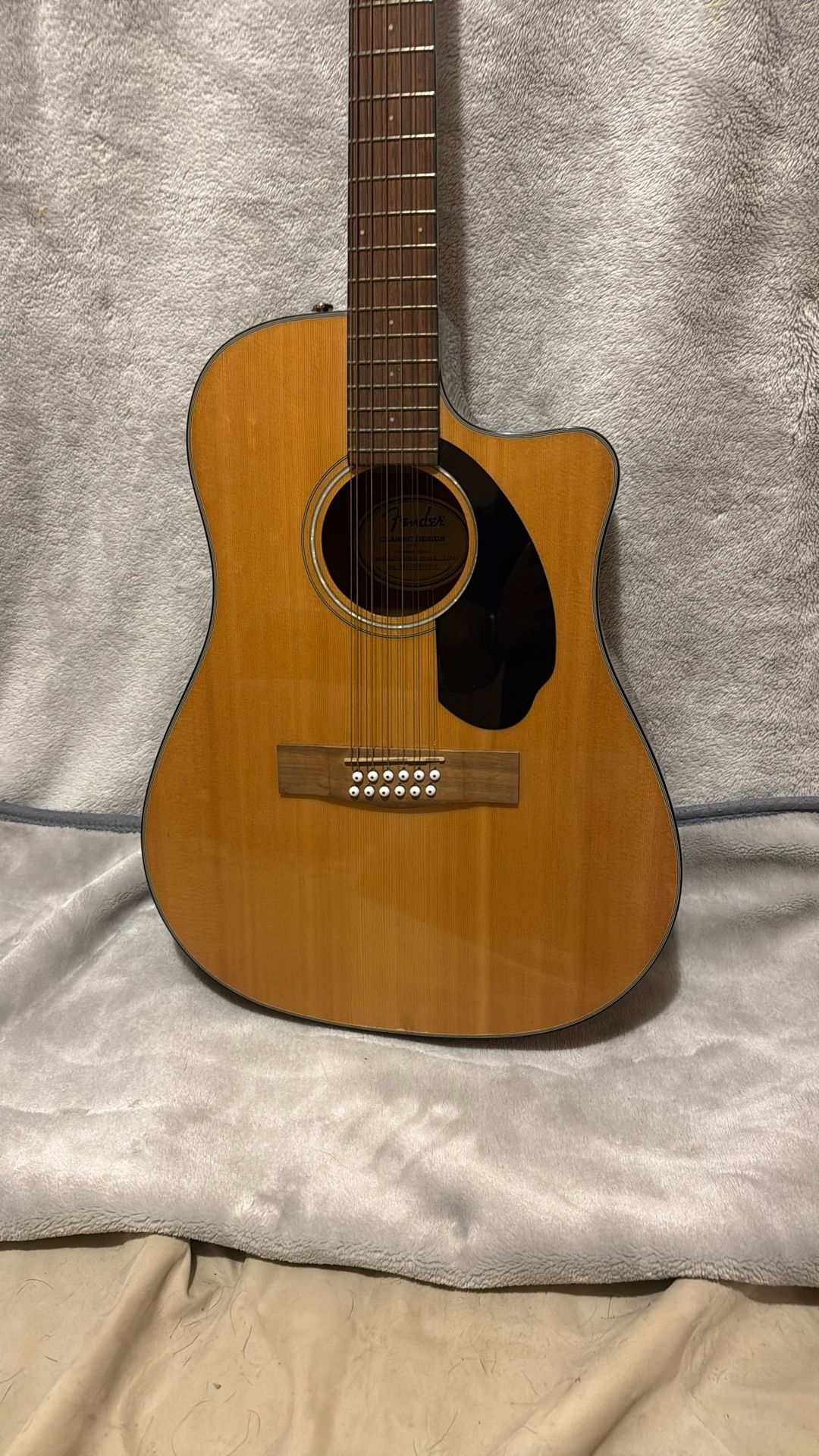 Fender Dread 12-string Acoustic Guitar 