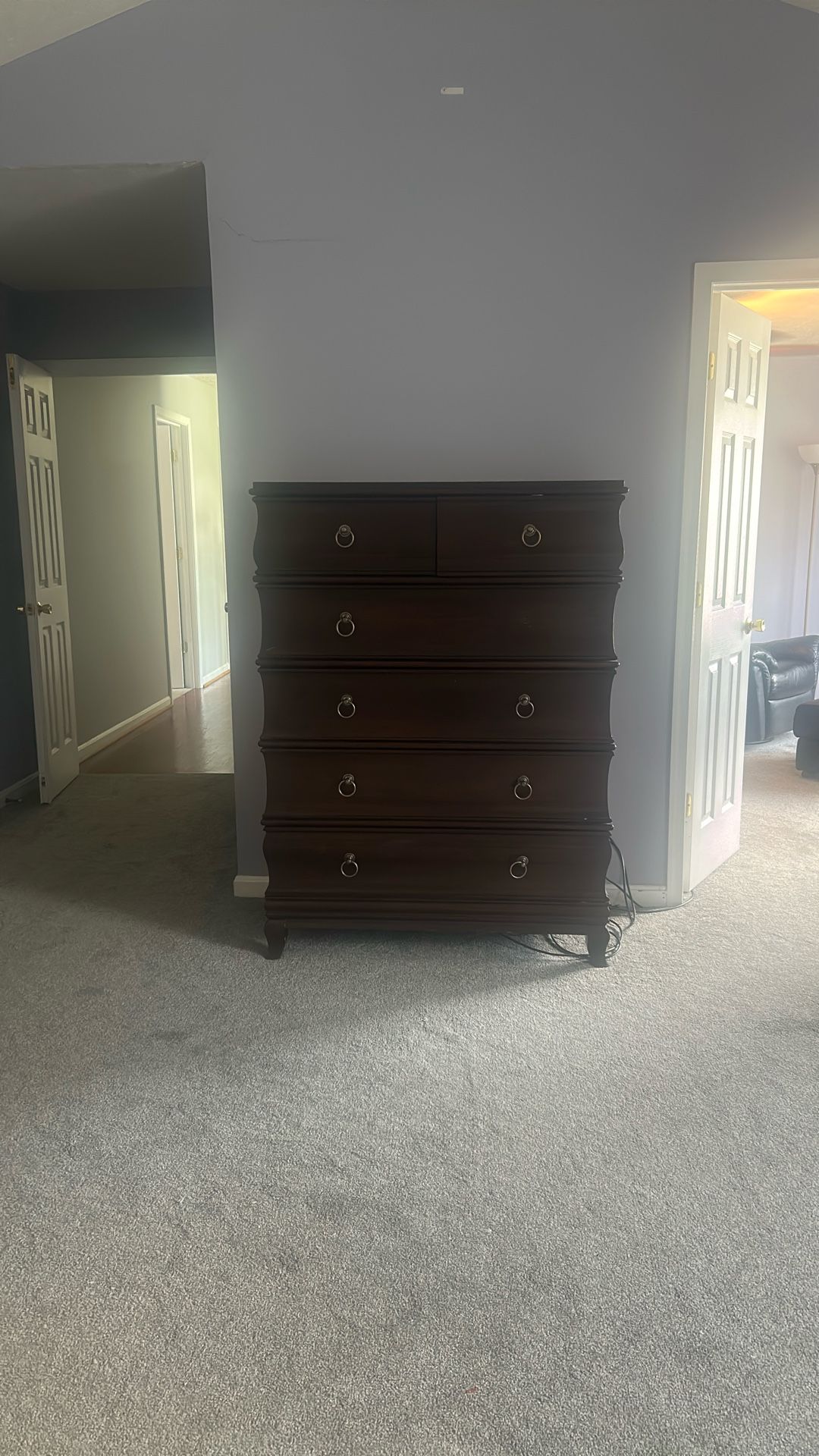 Tall Wood Dresser