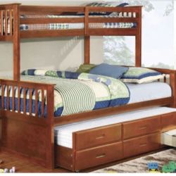 Twin XL/ Queen Bunk Bed