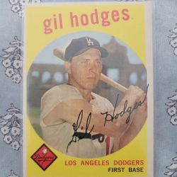 1959 Topps Gil Hodges #270