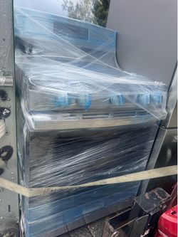 OB GE BRAND STOVE FIVE BURNER
