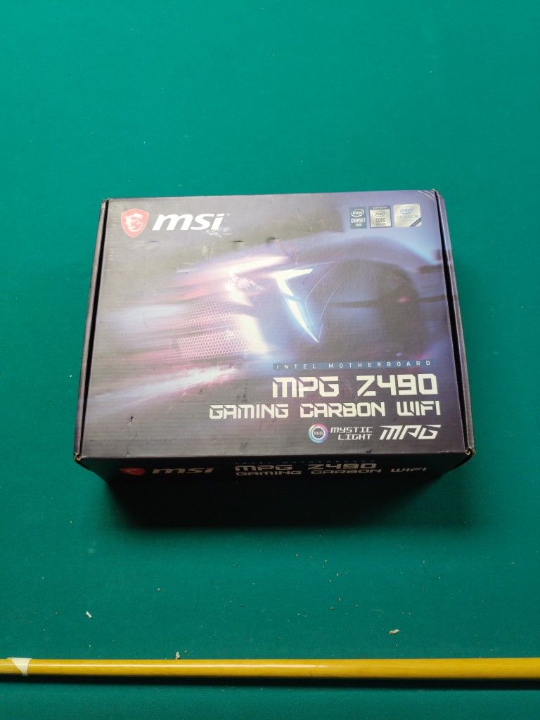 Intel Motherboard, MPG Z490 Gaming Carbon Wifi