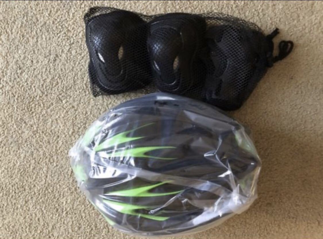 Kids Helmet set for 3-8 Years Toddler Boys