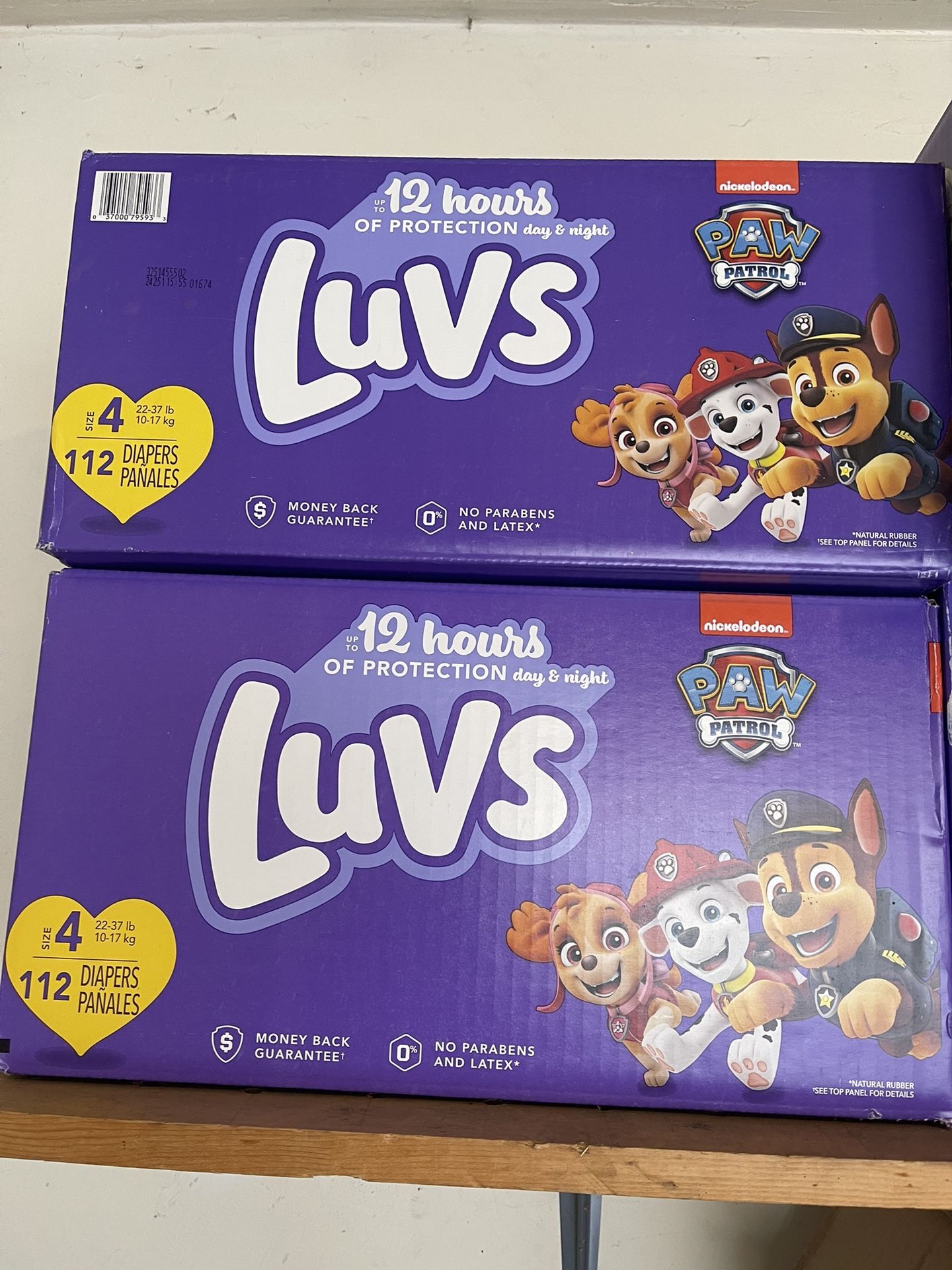 Luvs Baby diapers Size 4 & 5
