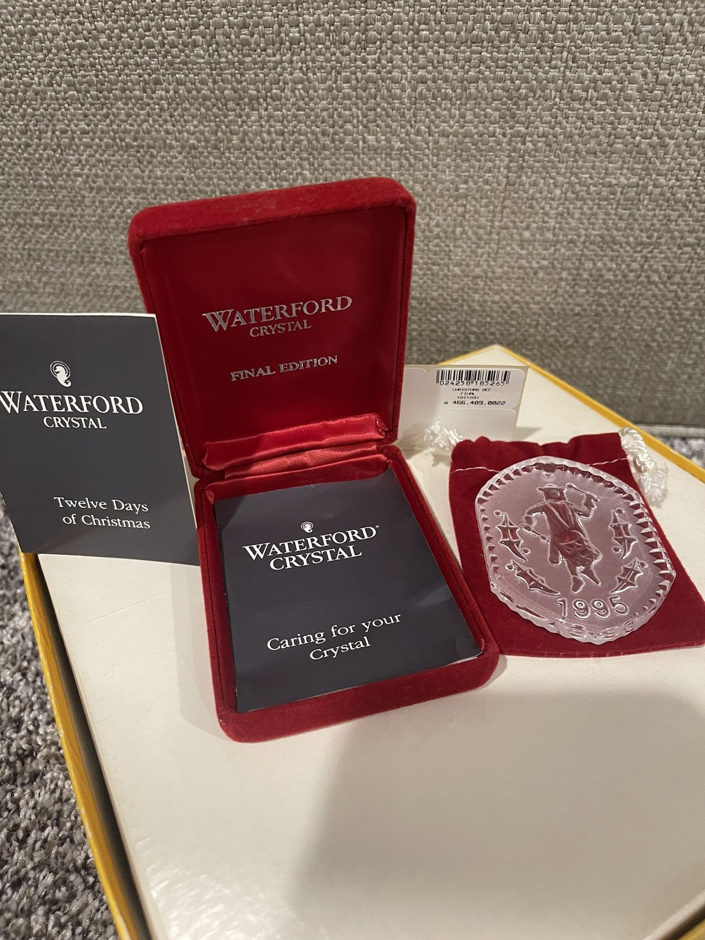 Waterford Crystal 1995 Ornament