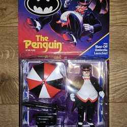 The Penguin BATMAN Returns MOVIE action figure 1991 Kenner VINTAGE
