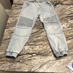 Boys Size 6 Soft Cotton Jogger Jeans 