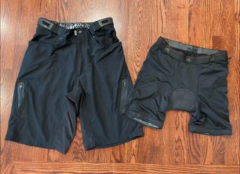 ZOIC Padded Cycling Shorts Mens Large