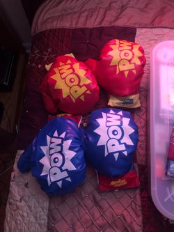 Oversized Toy Boxing Gloves