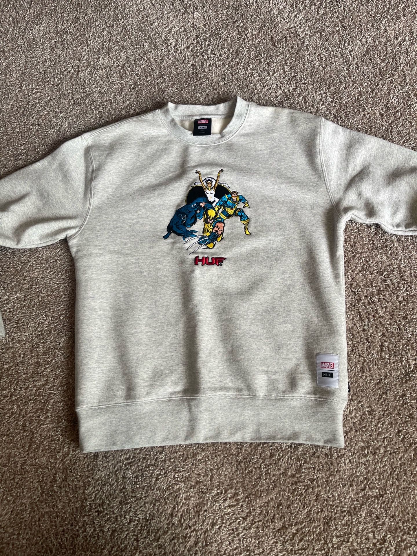 HUF x Marvel X-Men Collab Sweatshirt SMALL