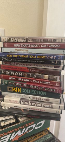Music videos on DVD for sale