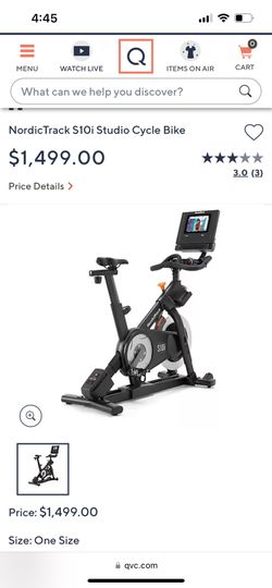 NordicTrack Cycle Bike