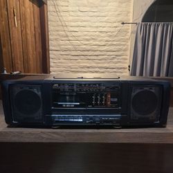 Vintage 90's Cassette /  JVC Radio Boom Box