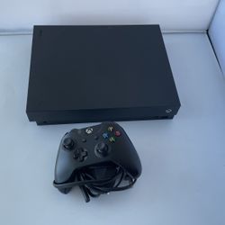 Xbox One X Console With Controller