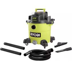 RYOBI 40V 10 Gal. Cordless Wet/Dry Vacuum (Tool Only)