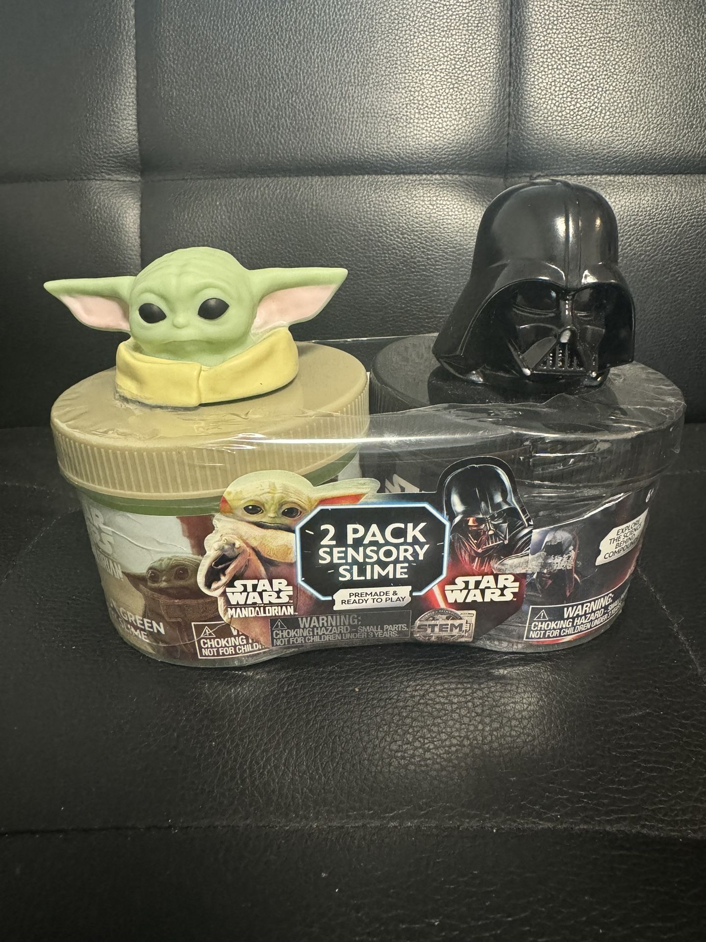 STAR WARS™ 2-Pack Sensory Slime, Grogu & Darth Vader