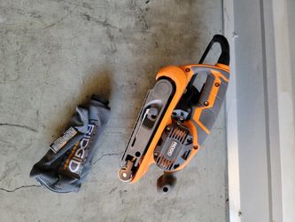 Ridgid Belt Sander Like New 