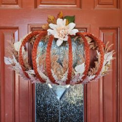 Fall / Thanksgiving Pumpkin Wreath