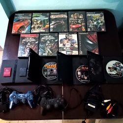 PS2 SLIM AND GAMES
