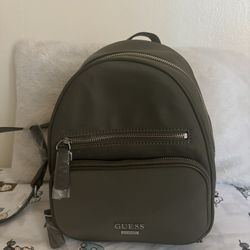 Guess Olive Green Backpack