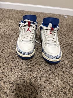 Men’s Air Jordan 3 True Blue Sneakers size 8.5
