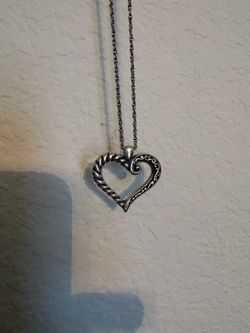 Brighton heart necklace